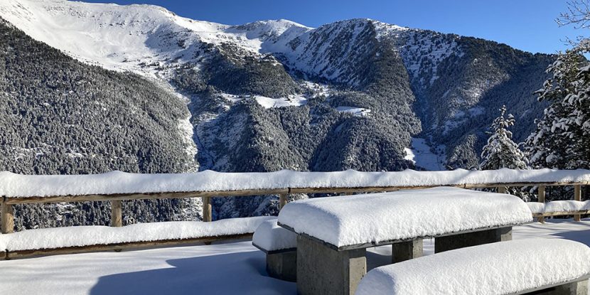 Fresh Snow in Andorra February 2023
